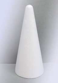 Styropor-Kegel 40cm